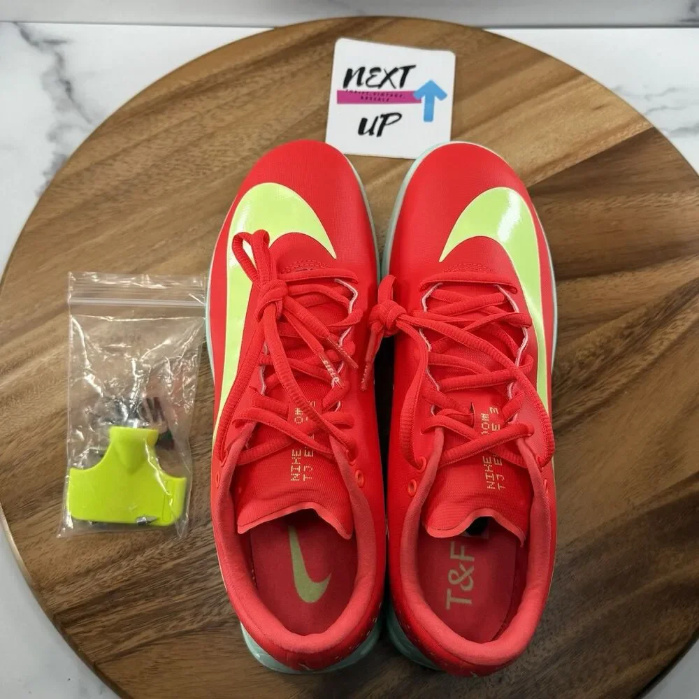 Men’s size 9-Nike Triple Jump Elite 3 NBY Track Spikes Bright Crimson HV6425-600